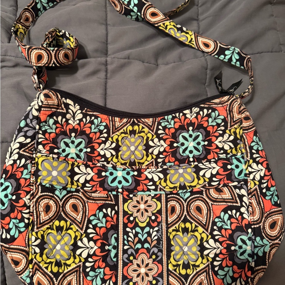 Very Bradley Crossbody Hobo Sierra Pattern Bag Colorful Patterned Women's Bag